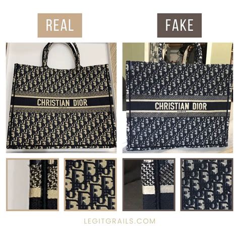 How To Spot Fake Vs Real Dior Book Tote – LegitGrails